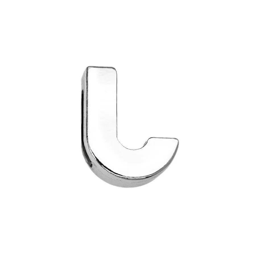 1 Piece 12mm Alloy Diamond Letter Pendant