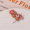 1 Piece 16*12mm Glass Mushroom Beads