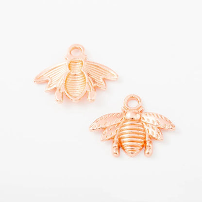 1 Piece 16*20mm Alloy Bee Pendant