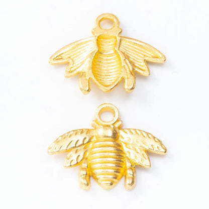 1 Piece 16*20mm Alloy Bee Pendant