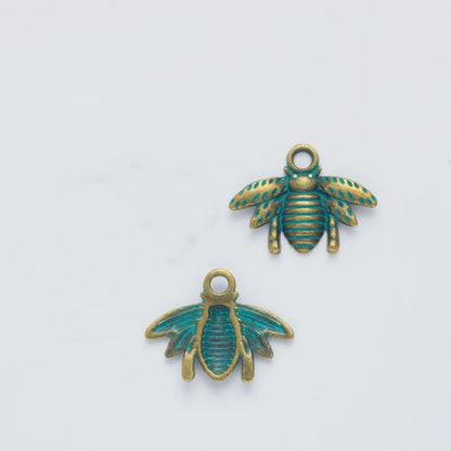 1 Piece 16*20mm Alloy Bee Pendant