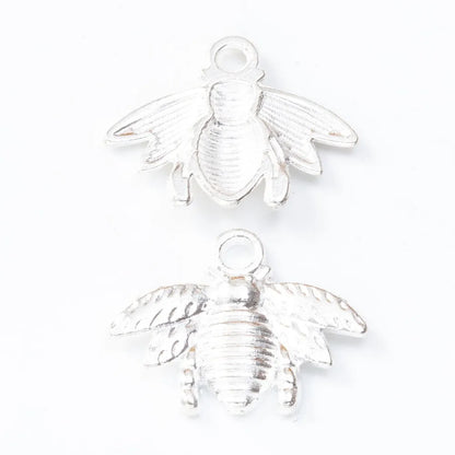 1 Piece 16*20mm Alloy Bee Pendant