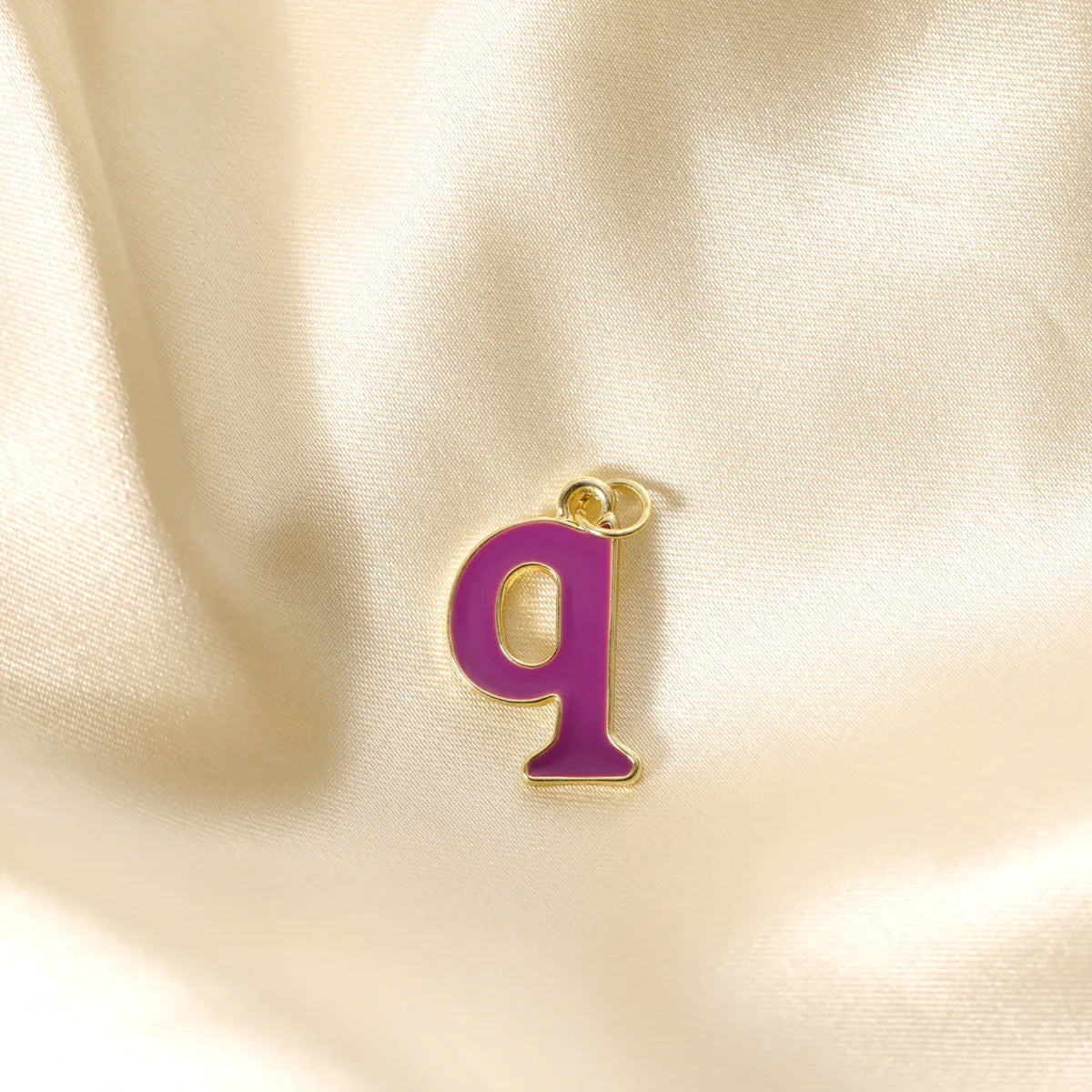 1 Piece 16*20mm Hole 2~2.9mm Alloy 14K Gold Plated Letter Pendant