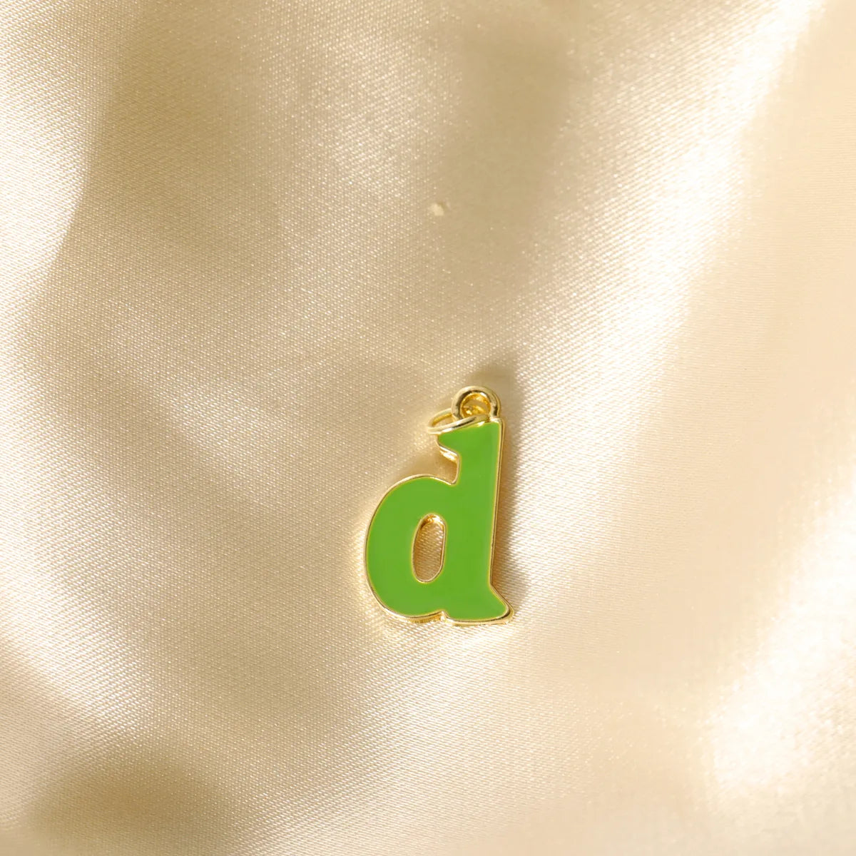 1 Piece 16*20mm Hole 2~2.9mm Alloy 14K Gold Plated Letter Pendant