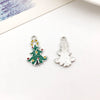 1 Piece 16 * 21mm 18 * 20mm 18 * 21mm Alloy Snowman Snowflake Elk Pendant