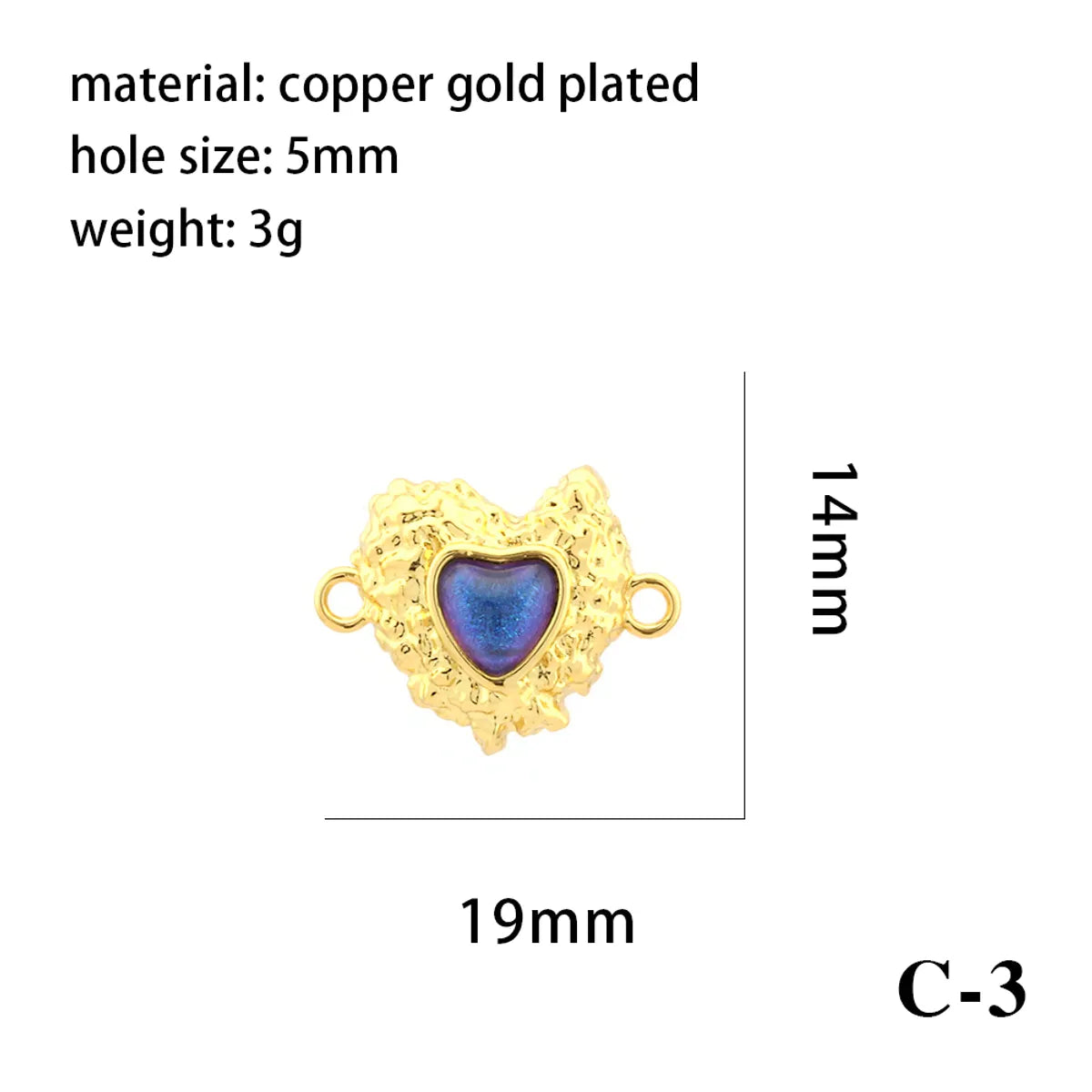 1 Piece 17*19mm 19*14mm Copper Zircon 18K Gold Plated Pumpkin Heart Shape Polished Pendant Chain