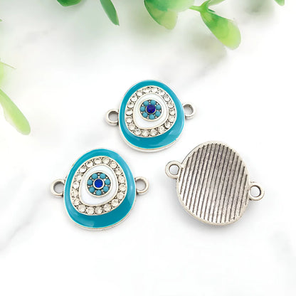 1 Piece 19*16mm Alloy Devil'S Eye Pendant