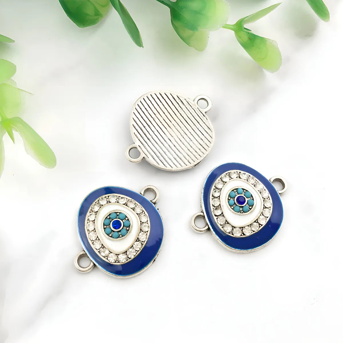 1 Piece 19*16mm Alloy Devil'S Eye Pendant