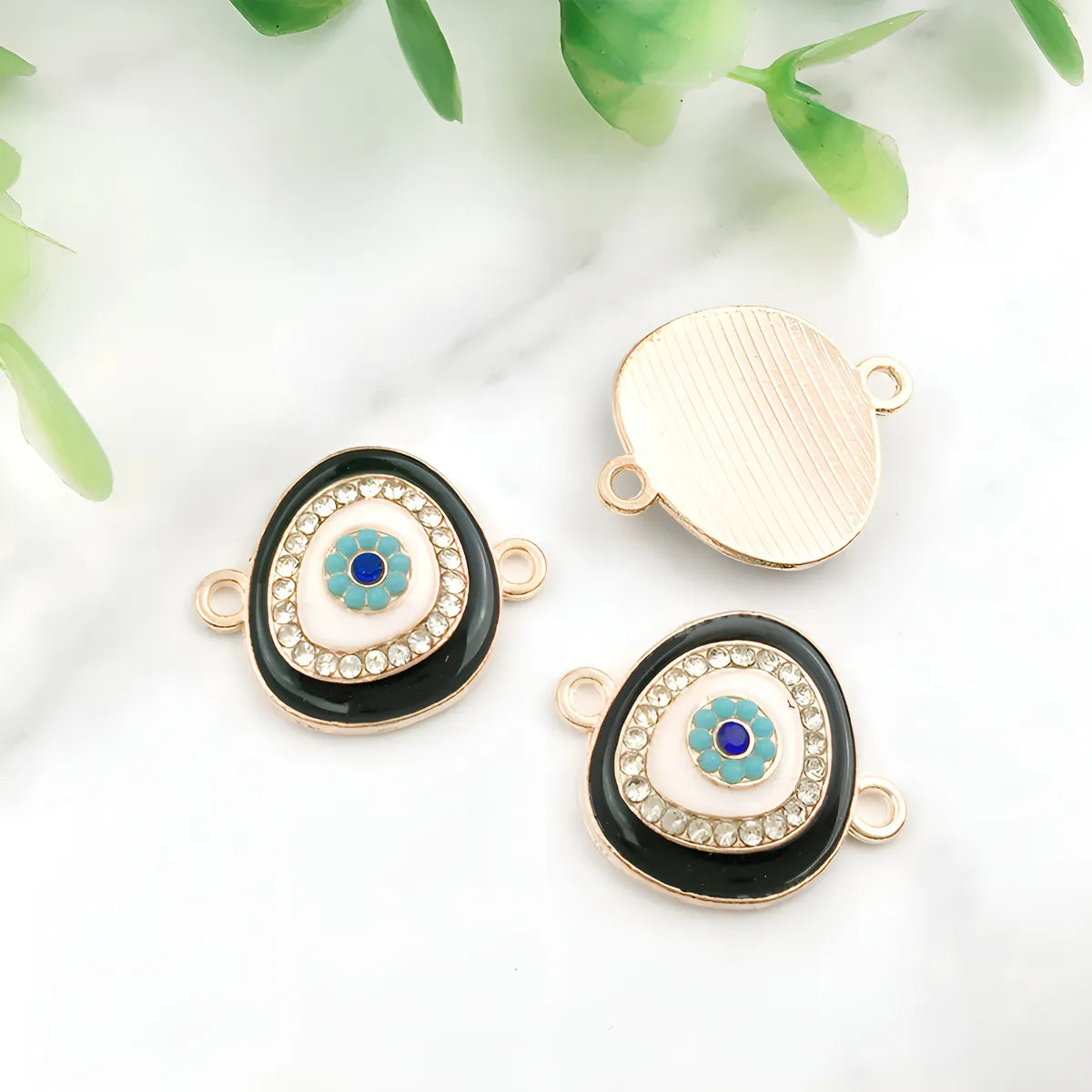 1 Piece 19*16mm Alloy Devil'S Eye Pendant