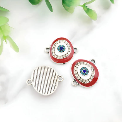 1 Piece 19*16mm Alloy Devil'S Eye Pendant