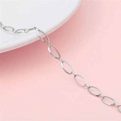 1 Piece 1m 2.2mm Diameter 3mm 304 Stainless Steel Jewelry Accessories