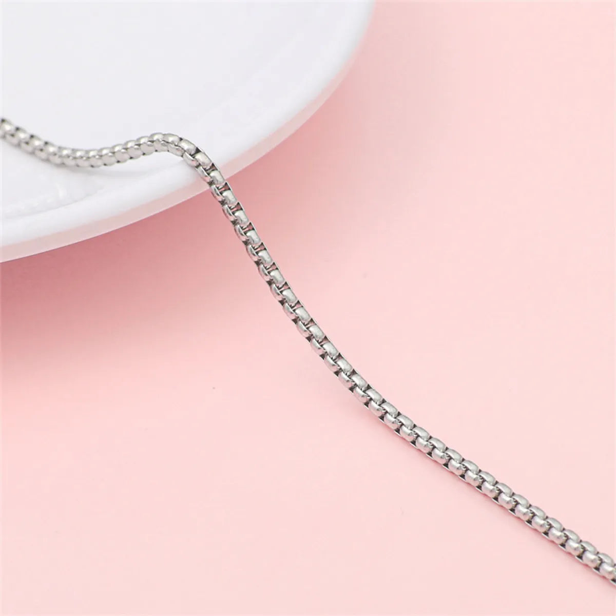 1 Piece 1m 2.2mm Diameter 3mm 304 Stainless Steel Jewelry Accessories