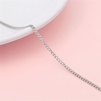 1 Piece 1m 2.2mm Diameter 3mm 304 Stainless Steel Jewelry Accessories