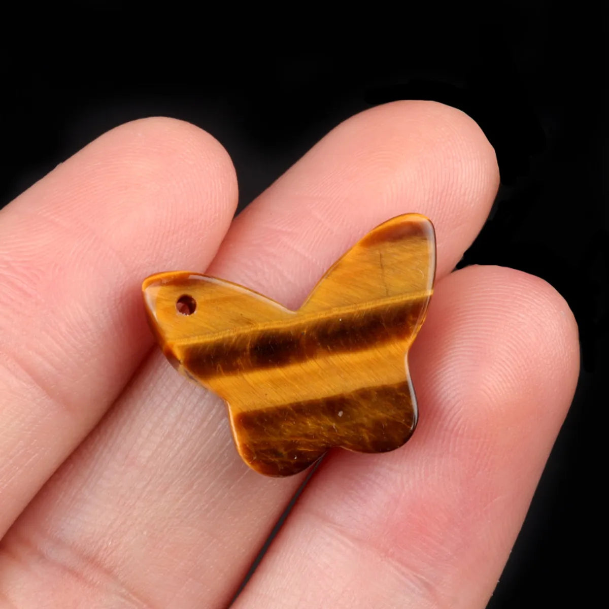 1 Piece 20*15mm Natural Stone Crystal Butterfly Pendant