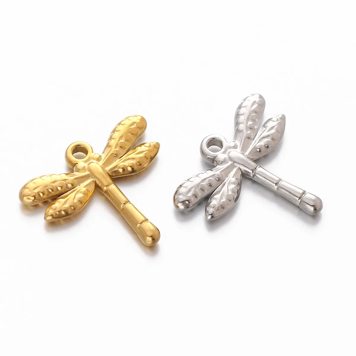 1 Piece 20*18mm 304 Stainless Steel Dragonfly Pendant