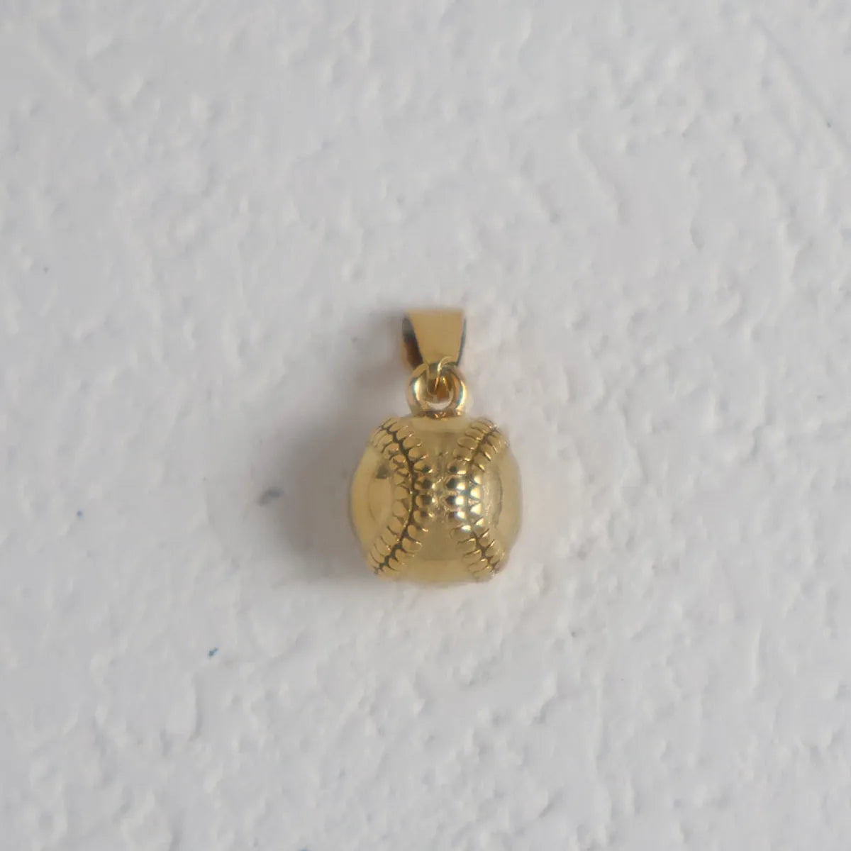 1 Piece 24*5.6mm 26.4*7.2mm 40.3*11.1mm 304 Stainless Steel 24K Gold Plated Ball Basketball Pendant