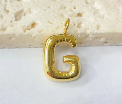 1 Piece 24mm 304 Stainless Steel Letter Pendant Chain