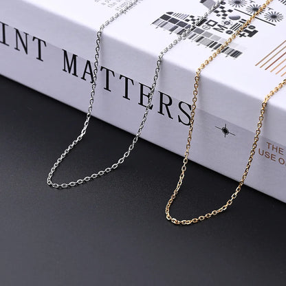 1 Roll 2.3*1.8mm 2*1.5mm 3*2.3mm 304 Stainless Steel 18K Gold Plated Solid Color Polished Chain