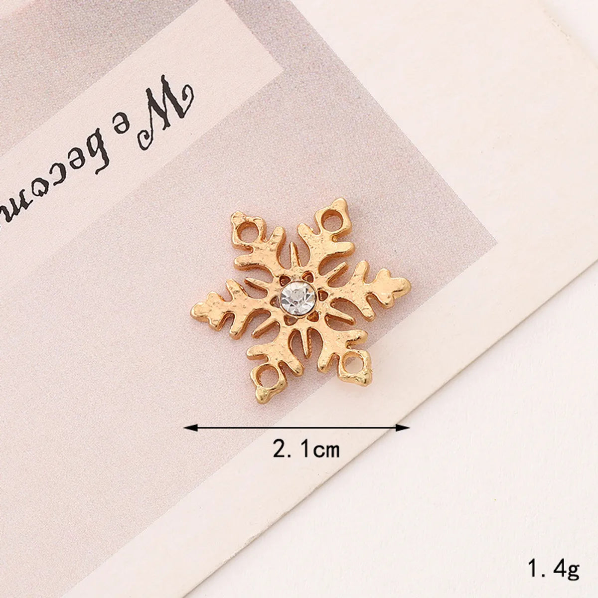 1 Piece 2.1cm 2.5cm Zinc Alloy Flower Butterfly Pendant