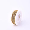 1 Roll 2.3*1.8mm 2*1.5mm 3*2.3mm 304 Stainless Steel 18K Gold Plated Solid Color Polished Chain