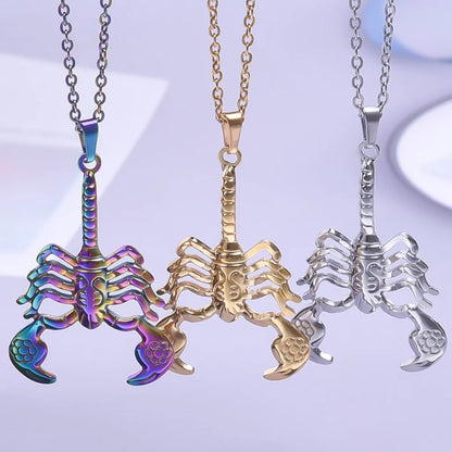 1 Piece 304 Stainless Steel 18K Gold Plated Animal Pendant