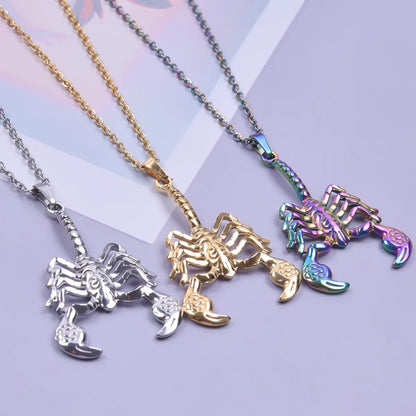 1 Piece 304 Stainless Steel 18K Gold Plated Animal Pendant