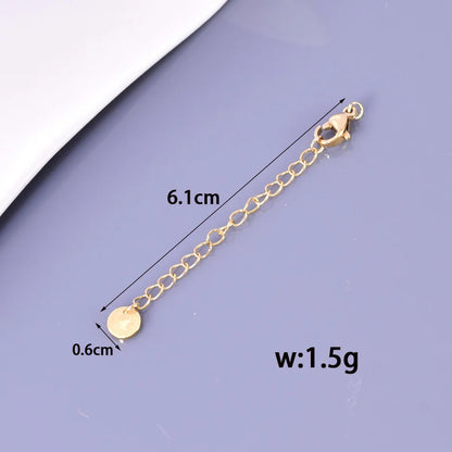 1 Piece 304 Stainless Steel 18K Gold Plated Jewelry Accessories