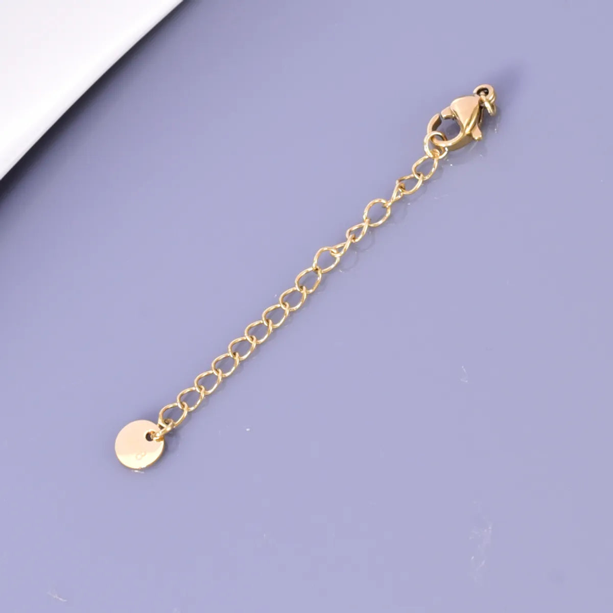 1 Piece 304 Stainless Steel 18K Gold Plated Jewelry Accessories