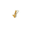 1 Piece 304 Stainless Steel 18K Gold Plated Letter Pendant