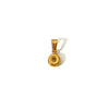 1 Piece 304 Stainless Steel 18K Gold Plated Letter Pendant