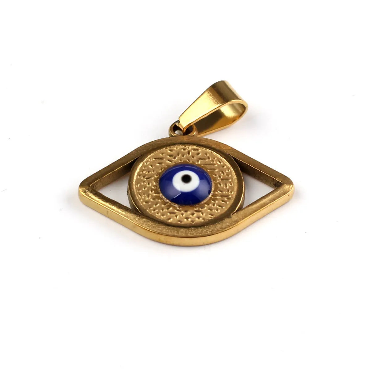 1 Piece 304 Stainless Steel Devil'S Eye Pendant