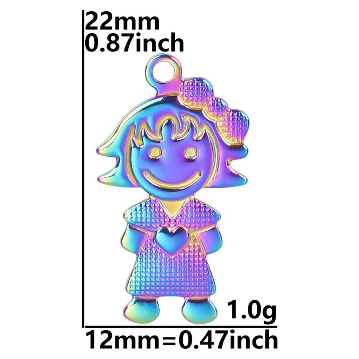 1 Piece 304 Stainless Steel Doll