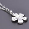 1 Piece 304 Stainless Steel Flower Pendant