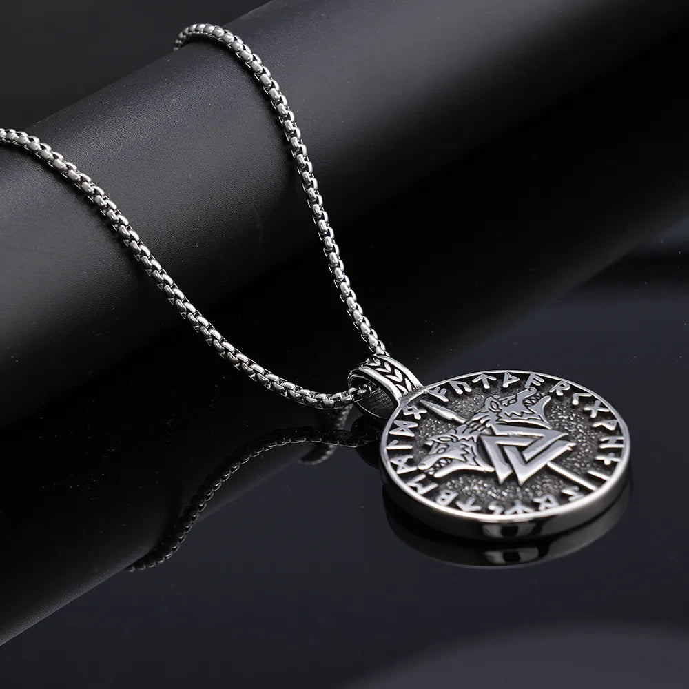 1 Piece 304 Stainless Steel Geometric Solid Color Pendant Chain