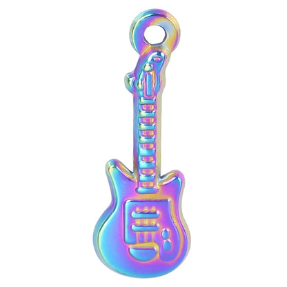 1 Piece 304 Stainless Steel Guitar Pendant