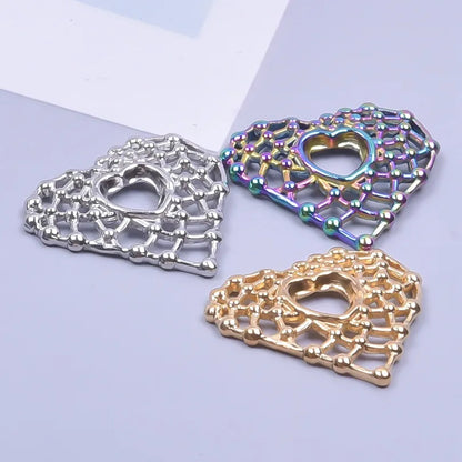 1 Piece 304 Stainless Steel Heart Shape Pendant