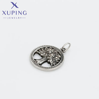 1 Piece 304 Stainless Steel Life Tree Pendant