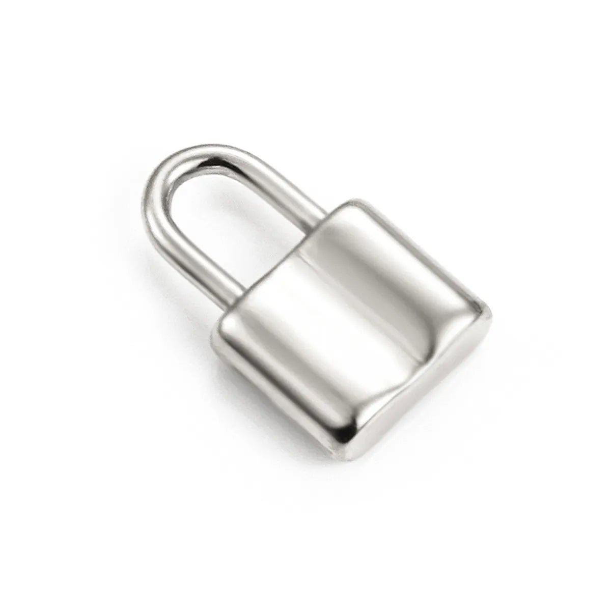 1 Piece 304 Stainless Steel Lock Pendant