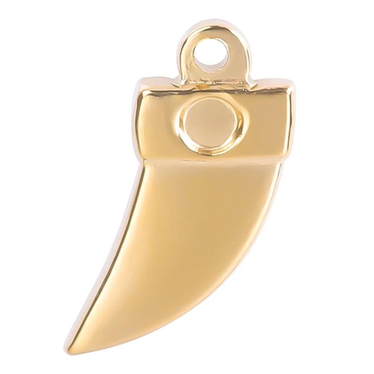 1 Piece 304 Stainless Steel Solid Color Pendant