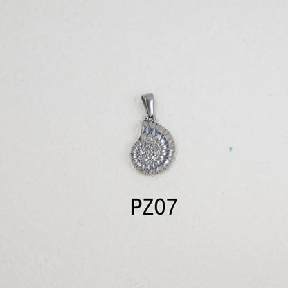 1 Piece 304 Stainless Steel Solid Color Pendant