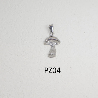 1 Piece 304 Stainless Steel Solid Color Pendant