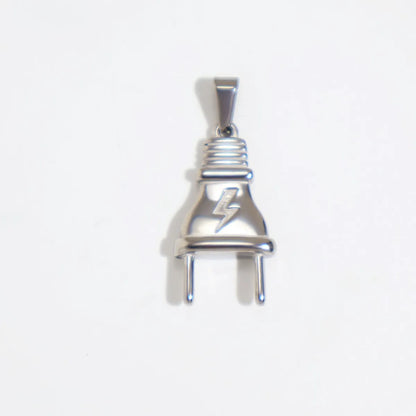 1 Piece 304 Stainless Steel Solid Color Pendant