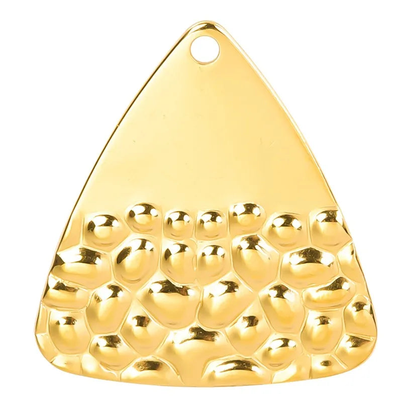 1 Piece 304 Stainless Steel Solid Color Pendant