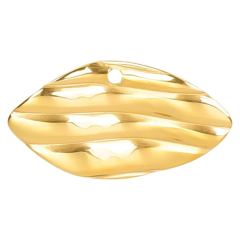 1 Piece 304 Stainless Steel Solid Color Pendant