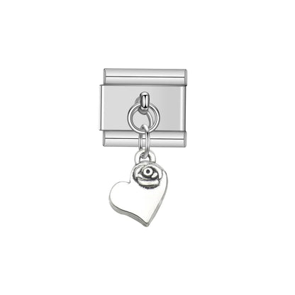 1 Piece 304 Stainless Steel Solid Color Pendant