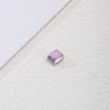 1 Piece 304 Stainless Steel Square Star Moon Beads