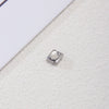 1 Piece 304 Stainless Steel Square Star Moon Beads