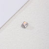 1 Piece 304 Stainless Steel Square Star Moon Beads