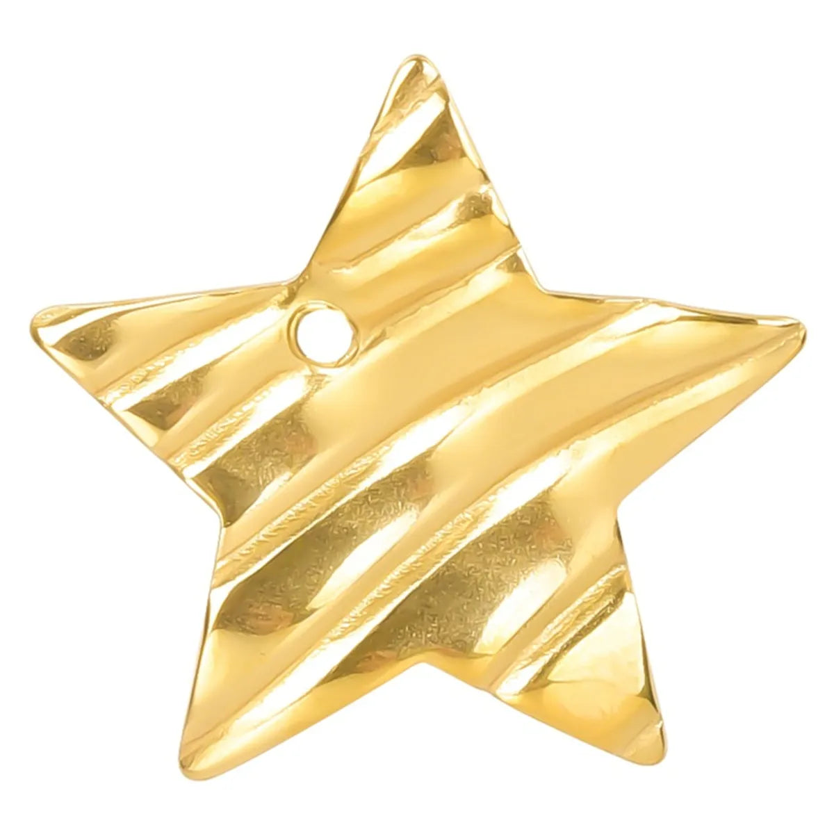 1 Piece 304 Stainless Steel Star Pendant