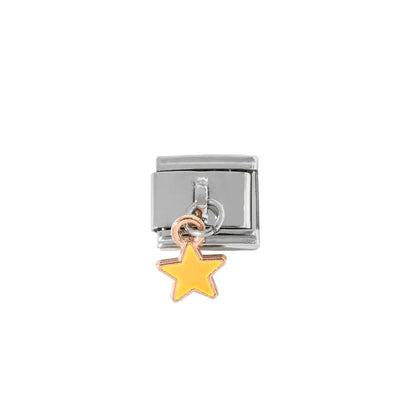 1 Piece 304 Stainless Steel Star Pendant